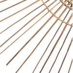 ΚΑΘΡΕΠΤΗΣ ΣΤΡΟΓΓΥΛΟΣ ΜΕ ΠΛΑΙΣΙΟ ΑΠΟ STICKS ΚΟΚΟΦΟΙΝΙΚΑ ΣΕ ΧΡΩΜΑ ΦΥΣΙΚΟ Φ85 εκ.HM7733