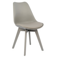 ΚΑΡΕΚΛΑ VEGAS HM0033.40 ΠΟΛΥΠΡΟΠΥΛΕΝΙΟΥ-PU-ΓΚΡΙ 48x56x82 εκ.