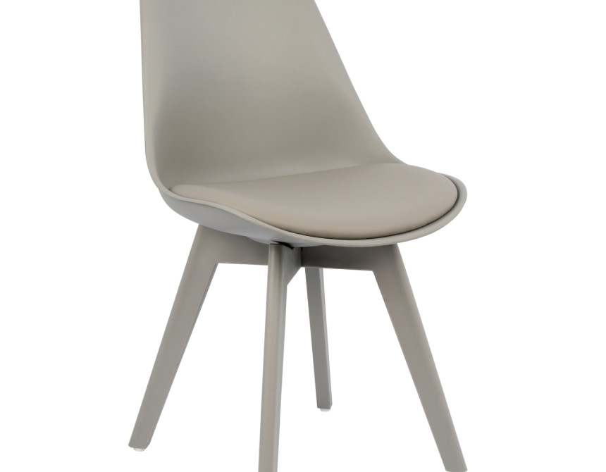 ΚΑΡΕΚΛΑ VEGAS HM0033.40 ΠΟΛΥΠΡΟΠΥΛΕΝΙΟΥ-PU-ΓΚΡΙ 48x56x82 εκ.