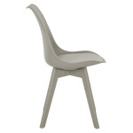 ΚΑΡΕΚΛΑ VEGAS HM0033.40 ΠΟΛΥΠΡΟΠΥΛΕΝΙΟΥ-PU-ΓΚΡΙ 48x56x82 εκ.