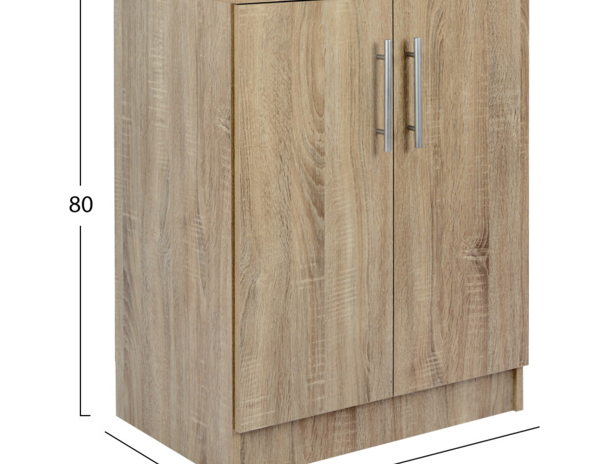 ΠΑΠΟΥΤΣΟΘΗΚΗ ΝΤΟΥΛΑΠΙ EMERIE HM2206.02 SONAMA 60X40,5X80 εκ.