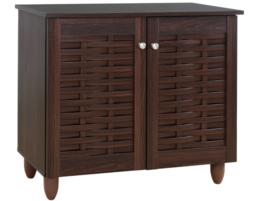 ΠΑΠΟΥΤΣΟΘΗΚΗ-ΝΤΟΥΛΑΠΙ ΞΥΛΙΝΗ CASSIOPE HM2208.01 WENGE 77Χ34Χ63Υεκ.