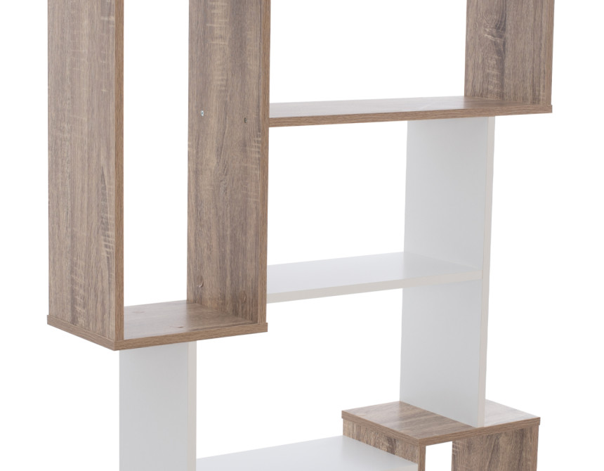 ΒΙΒΛΙΟΘΗΚΗ SHAY HM8768.01 85X22X140 ΛΕΥΚΟ