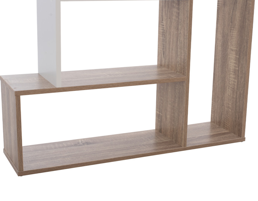 ΒΙΒΛΙΟΘΗΚΗ SHAY HM8768.01 85X22X140 ΛΕΥΚΟ