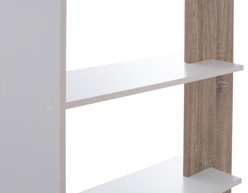 ΒΙΒΛΙΟΘΗΚΗ HARVEY HM8770 80X23X141 ΛΕΥΚΟ