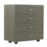 ΣΥΡΤΑΡΙΕΡΑ ΜΕΛΑΜΙΝΗΣ ME 4 ΣΥΡΤΑΡΙΑ DARK OLIVE HM8996.05 80x40x83Υεκ.