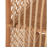 ΒΙΒΛΙΟΘΗΚΗ HM9552 ΑΠΟ ΦΥΣΙΚΟ RATTAN ΣΕ ΦΥΣΙΚΟ ΧΡΩΜΑ 80x40x182Υεκ.