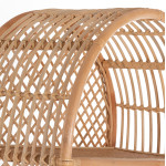 ΒΙΒΛΙΟΘΗΚΗ HM9552 ΑΠΟ ΦΥΣΙΚΟ RATTAN ΣΕ ΦΥΣΙΚΟ ΧΡΩΜΑ 80x40x182Υεκ.