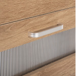 ΣΥΡΤΑΡΙΕΡΑ ΜΕΛΑΜΙΝΗΣ THORGAN HM9881.01 5 ΣΥΡΤΑΡΙΑ-SONAMA ΧΡΩΜΑ 80Χ40Χ100Υεκ