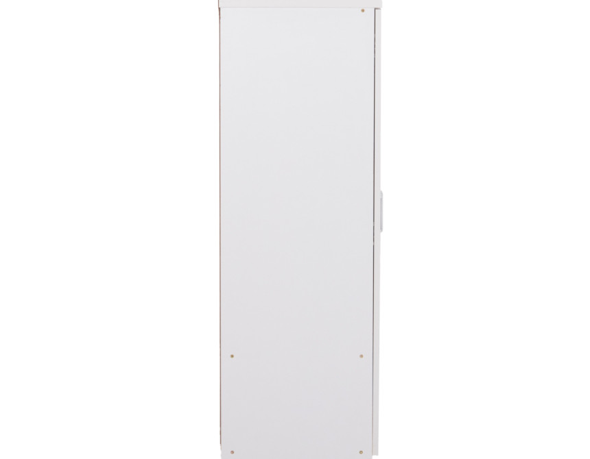 ΝΤΟΥΛΑΠΑ 3ΦΥΛΛΗ ΜΕ ΡΑΦΙΑ BAILEY HM2482.02 ΛΕΥΚΗ ΜΕΛΑΜΙΝΗ 120-116x40x123,5Υεκ.