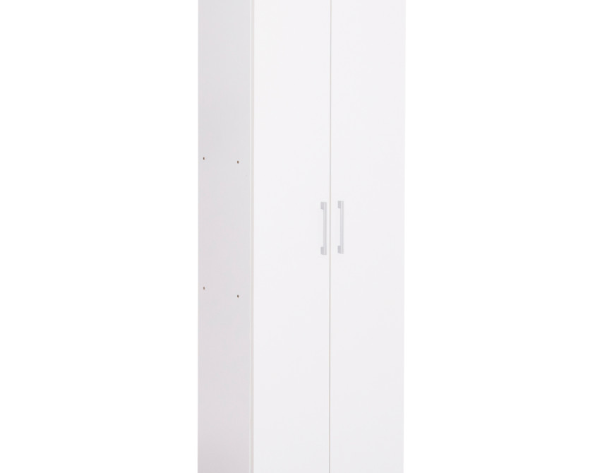 ΠΑΠΟΥΤΣΟΘΗΚΗ-ΝΤΟΥΛΑΠΑ CLUSE HM2403.03 ΜΕΛΑΜΙΝΗ ΛΕΥΚΟ ΧΡΩΜΑ 60Χ36,5Χ186,5Υεκ.