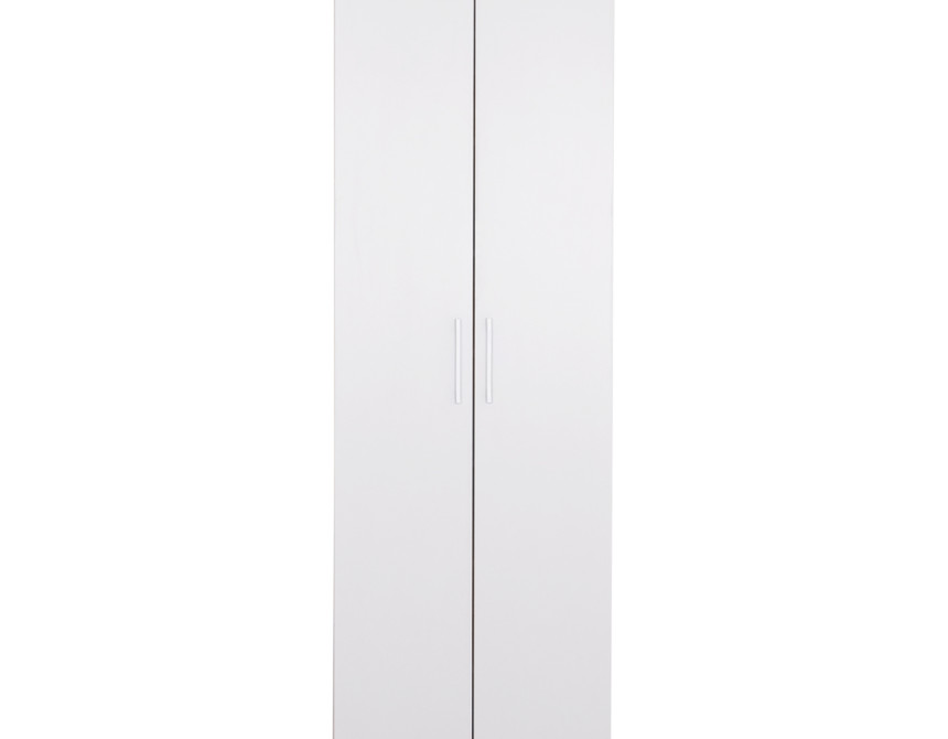 ΠΑΠΟΥΤΣΟΘΗΚΗ-ΝΤΟΥΛΑΠΑ CLUSE HM2403.03 ΜΕΛΑΜΙΝΗ ΛΕΥΚΟ ΧΡΩΜΑ 60Χ36,5Χ186,5Υεκ.