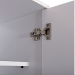 ΠΑΠΟΥΤΣΟΘΗΚΗ-ΝΤΟΥΛΑΠΑ CLUSE HM2403.03 ΜΕΛΑΜΙΝΗ ΛΕΥΚΟ ΧΡΩΜΑ 60Χ36,5Χ186,5Υεκ.