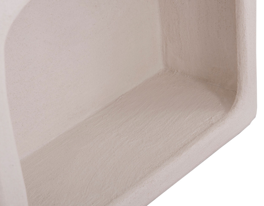 ΡΑΦΙΕΡΑ ΤΟΙΧΟΥ ΣΕΙΡΑ SANTORINI HM18069 MDF ΣΕ ΥΠΟΛΕΥΚΟ ΧΡΩΜΑ 47,5x18x120Υεκ.