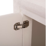 ΜΠΟΥΦΕΣ ΣΕΙΡΑ SANTORINI HM18068 MDF ΣΕ ΥΠΟΛΕΥΚΟ ΧΡΩΜΑ-3 ΠΟΡΤΕΣ 140x38x64Υεκ.