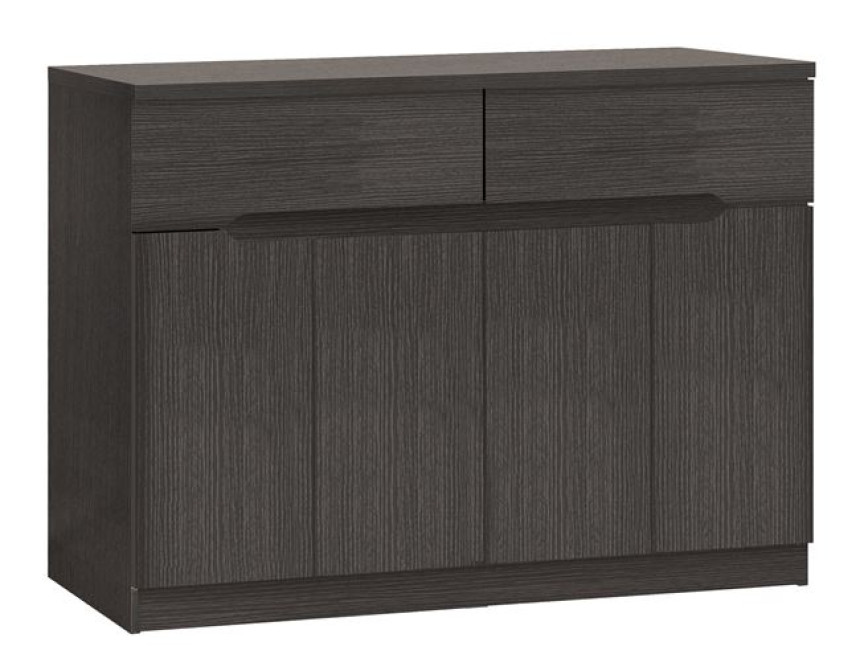 ΜΠΟΥΦΕΣ JOLENE HM2234.01 2 ΣΥΡΤΑΡΙΑ & 4 ΠΟΡΤΕΣ ZEBRANO 120X40X80εκ.