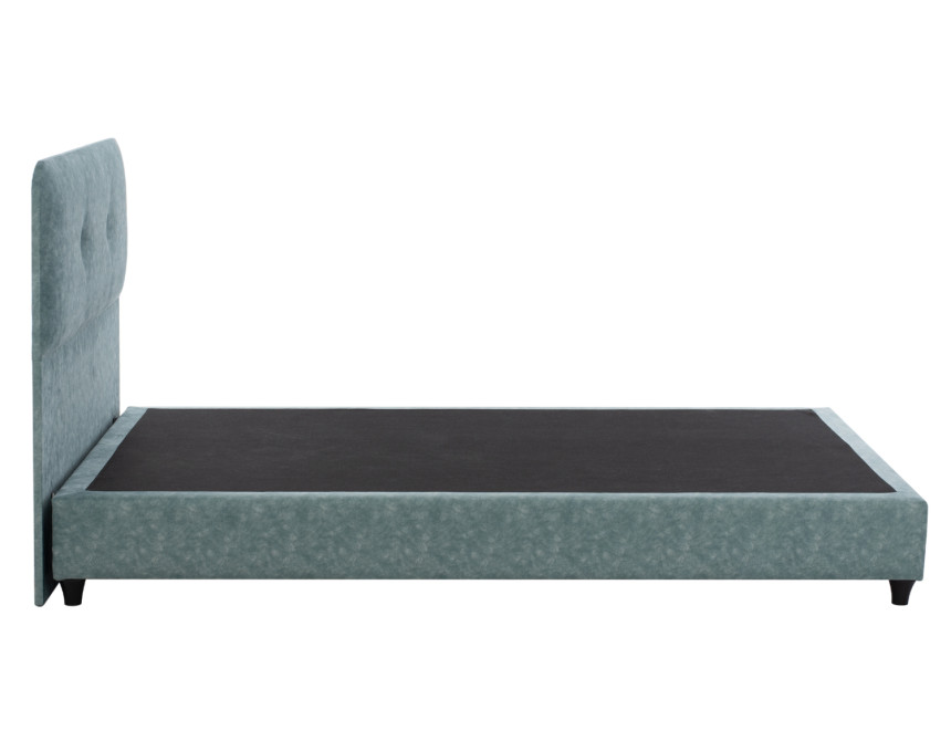 ΚΡΕΒΑΤΙ DOLORES ΑΠΟ ΥΦΑΣΜΑ LIGHT GREEN HM649.27 ΓΙΑ ΣΤΡΩΜΑ 90x200 εκ.
