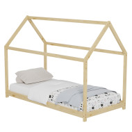 ΚΡΕΒΑΤΙ ΠΑΙΔΙΚΟ PEPE HM677.01 τ.MONTESSORI ΞΥΛΟ ΠΕΥΚΟ ΦΥΣΙΚΟ- 190x90εκ