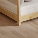 ΚΡΕΒΑΤΙ ΠΑΙΔΙΚΟ PEPE HM677.01 τ.MONTESSORI ΞΥΛΟ ΠΕΥΚΟ ΦΥΣΙΚΟ- 190x90εκ