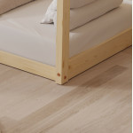 ΚΡΕΒΑΤΙ ΠΑΙΔΙΚΟ PEPE HM678.01 τ.MONTESSORI ΞΥΛΟ ΠΕΥΚΟ ΦΥΣΙΚΟ- 140x70εκ