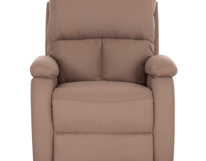 ΠΟΛΥΘΡΟΝΑ RELAX DIONI HM3296.03 ΜΠΕΖ ΥΦΑΣΜΑ 81x94x97Υεκ.