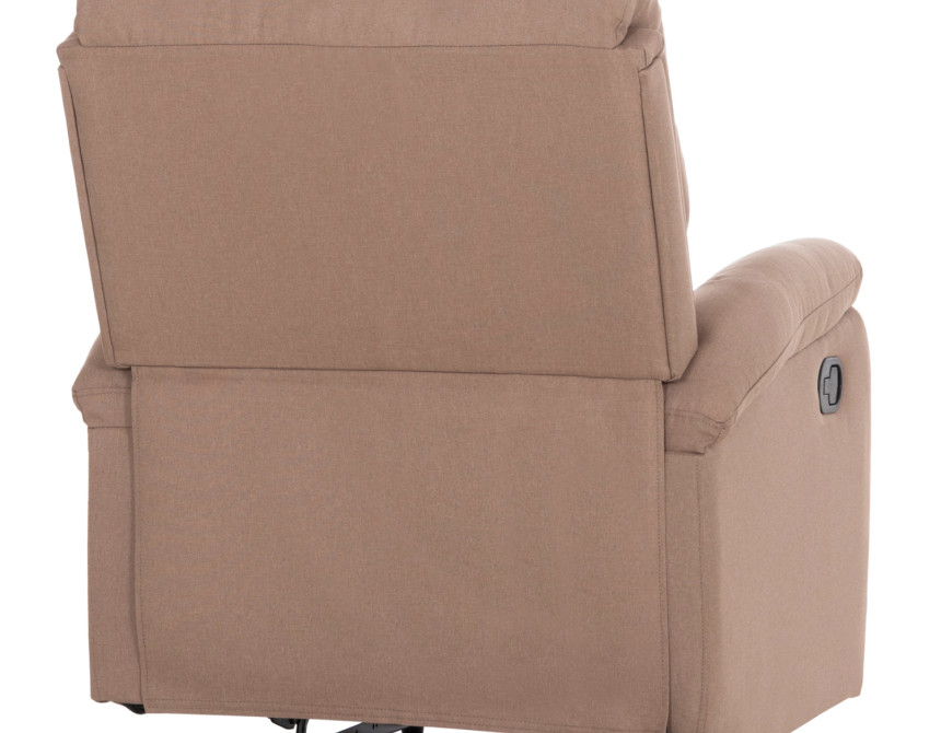 ΠΟΛΥΘΡΟΝΑ RELAX DIONI HM3296.03 ΜΠΕΖ ΥΦΑΣΜΑ 81x94x97Υεκ.