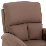 ΠΟΛΥΘΡΟΝΑ RELAX DIONI HM3296.03 ΜΠΕΖ ΥΦΑΣΜΑ 81x94x97Υεκ.