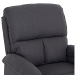 ΠΟΛΥΘΡΟΝΑ RELAX DIONI HM3296.01 ΓΚΡΙ ΥΦΑΣΜΑ 81x94x97Υεκ.