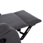 ΠΟΛΥΘΡΟΝΑ RELAX DIONI HM3296.01 ΓΚΡΙ ΥΦΑΣΜΑ 81x94x97Υεκ.