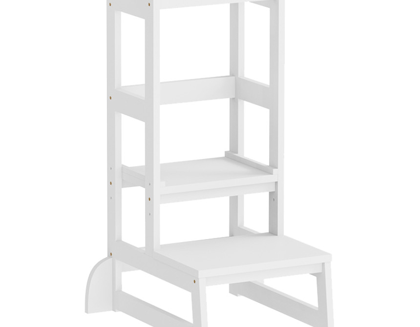 ΠΥΡΓΟΣ ΕΚΜΑΘΗΣΗΣ τ.MONTESSORI PEPE HM9291.03 ΞΥΛΟ ΠΕΥΚΟΥ ΛΕΥΚΟ 45.7x51x90Υεκ