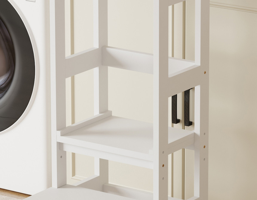 ΠΥΡΓΟΣ ΕΚΜΑΘΗΣΗΣ τ.MONTESSORI PEPE HM9291.03 ΞΥΛΟ ΠΕΥΚΟΥ ΛΕΥΚΟ 45.7x51x90Υεκ