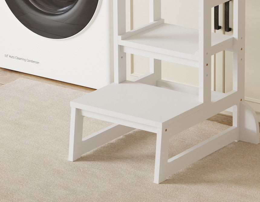 ΠΥΡΓΟΣ ΕΚΜΑΘΗΣΗΣ τ.MONTESSORI PEPE HM9291.03 ΞΥΛΟ ΠΕΥΚΟΥ ΛΕΥΚΟ 45.7x51x90Υεκ