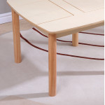 ΤΡΑΠΕΖΑΚΙ ΠΑΙΔΙΚΟ ΜΕ ΑΠΟΘ.ΧΩΡΟΥΣ RICKI HM18339.01 MDF & ΣΥΜΗΔΑ ΣΕ ΦΥΣΙΚΟ 65x65x47Υεκ