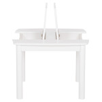 ΤΡΑΠΕΖΑΚΙ ΠΑΙΔΙΚΟ ΜΕ ΑΠΟΘ.ΧΩΡΟΥΣ RICKI HM18339.03 MDF & ΣΥΜΗΔΑ ΣΕ ΛΕΥΚΟ 65x65x47Υεκ