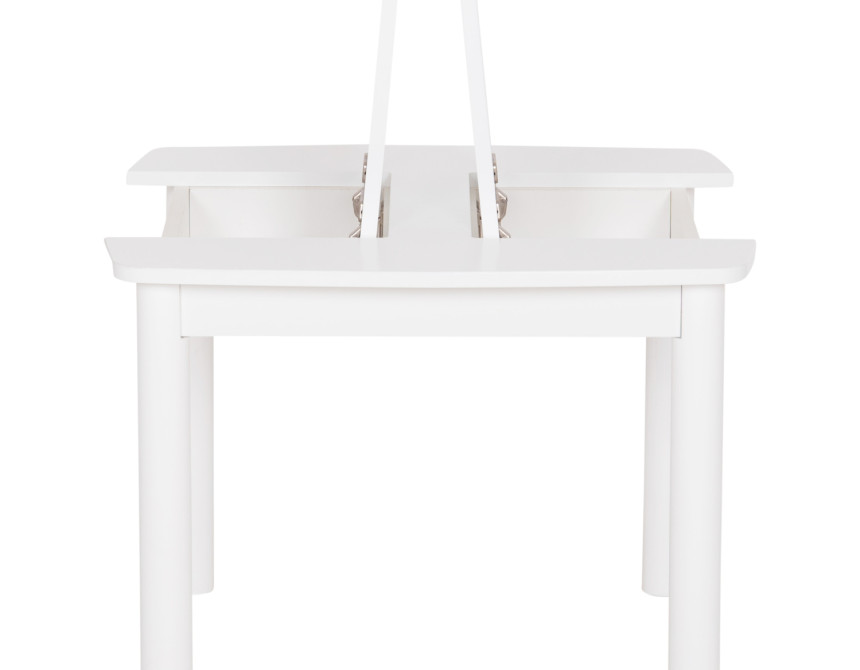 ΤΡΑΠΕΖΑΚΙ ΠΑΙΔΙΚΟ ΜΕ ΑΠΟΘ.ΧΩΡΟΥΣ RICKI HM18339.03 MDF & ΣΥΜΗΔΑ ΣΕ ΛΕΥΚΟ 65x65x47Υεκ