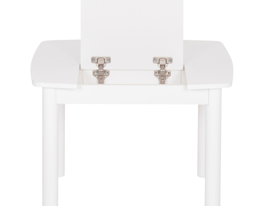 ΤΡΑΠΕΖΑΚΙ ΠΑΙΔΙΚΟ ΜΕ ΑΠΟΘ.ΧΩΡΟΥΣ RICKI HM18339.03 MDF & ΣΥΜΗΔΑ ΣΕ ΛΕΥΚΟ 65x65x47Υεκ