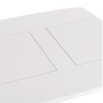 ΤΡΑΠΕΖΑΚΙ ΠΑΙΔΙΚΟ ΜΕ ΑΠΟΘ.ΧΩΡΟΥΣ RICKI HM18339.03 MDF & ΣΥΜΗΔΑ ΣΕ ΛΕΥΚΟ 65x65x47Υεκ