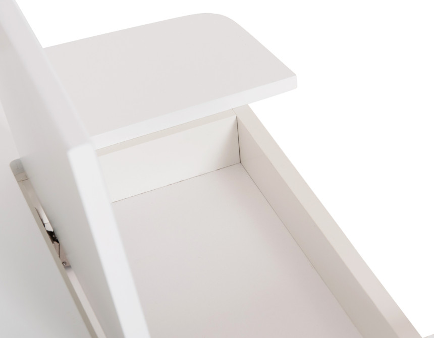 ΤΡΑΠΕΖΑΚΙ ΠΑΙΔΙΚΟ ΜΕ ΑΠΟΘ.ΧΩΡΟΥΣ RICKI HM18339.03 MDF & ΣΥΜΗΔΑ ΣΕ ΛΕΥΚΟ 65x65x47Υεκ