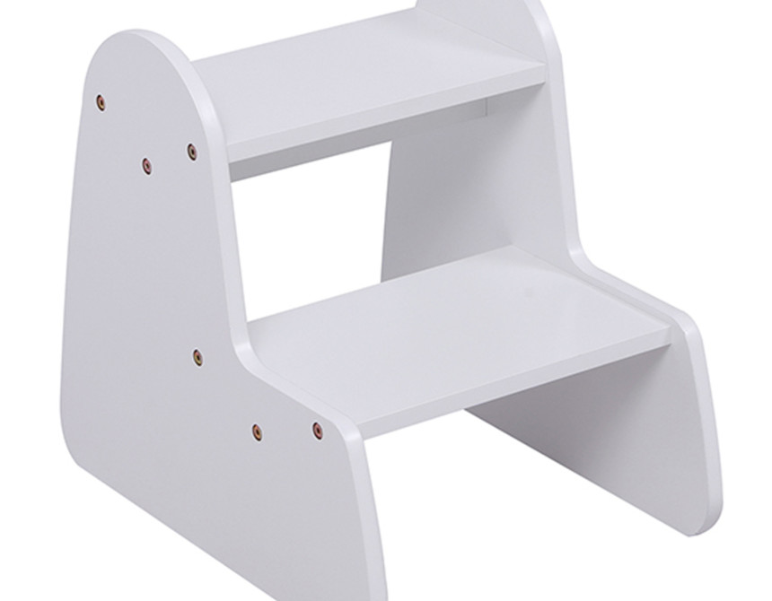 ΠΑΙΔΙΚΗ ΣΚΑΛΑ/ΣΚΑΜΠΟ RICKI HM18340.03 MDF & ΚΟΝΤΡΑΠΛΑΚΕ ΛΕΥΚΟ 33x43.5x40.5Υεκ