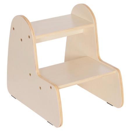 ΠΑΙΔΙΚΗ ΣΚΑΛΑ/ΣΚΑΜΠΟ RICKI HM18340.01 MDF & ΚΟΝΤΡΑΠΛΑΚΕ ΦΥΣΙΚΟ 33x43.5x40.5Υεκ