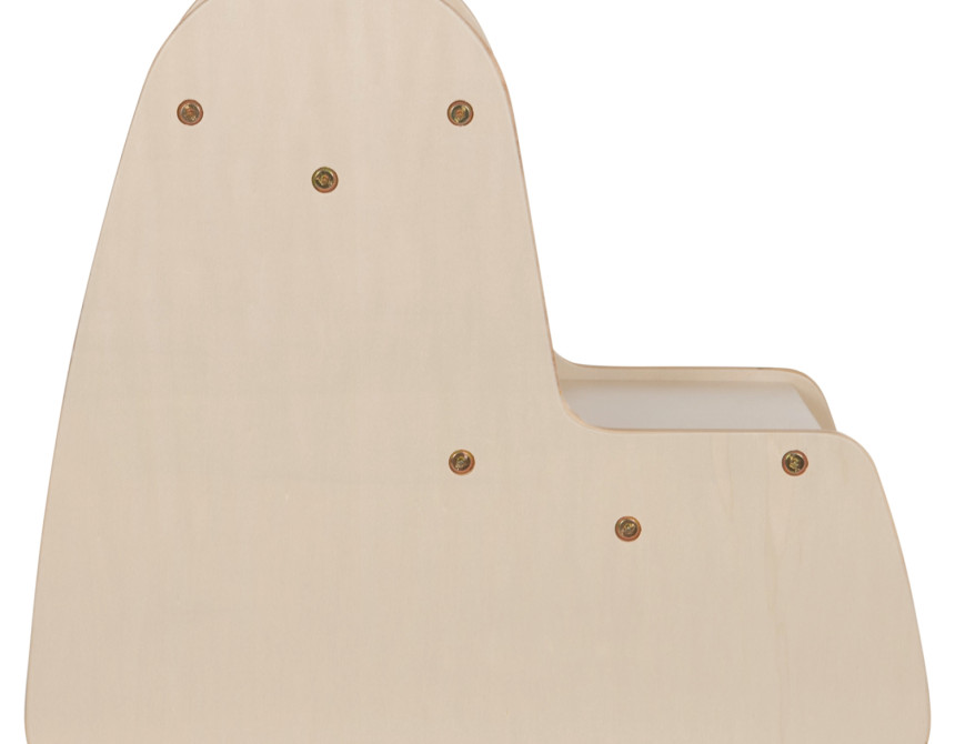 ΠΑΙΔΙΚΗ ΣΚΑΛΑ/ΣΚΑΜΠΟ RICKI HM18340.01 MDF & ΚΟΝΤΡΑΠΛΑΚΕ ΦΥΣΙΚΟ 33x43.5x40.5Υεκ