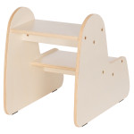ΠΑΙΔΙΚΗ ΣΚΑΛΑ/ΣΚΑΜΠΟ RICKI HM18340.01 MDF & ΚΟΝΤΡΑΠΛΑΚΕ ΦΥΣΙΚΟ 33x43.5x40.5Υεκ