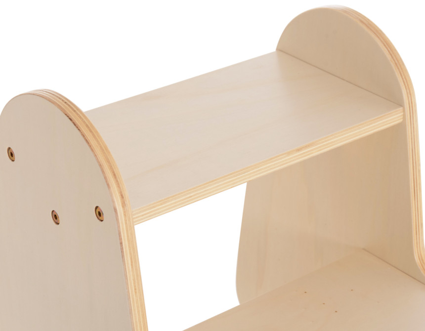 ΠΑΙΔΙΚΗ ΣΚΑΛΑ/ΣΚΑΜΠΟ RICKI HM18340.01 MDF & ΚΟΝΤΡΑΠΛΑΚΕ ΦΥΣΙΚΟ 33x43.5x40.5Υεκ