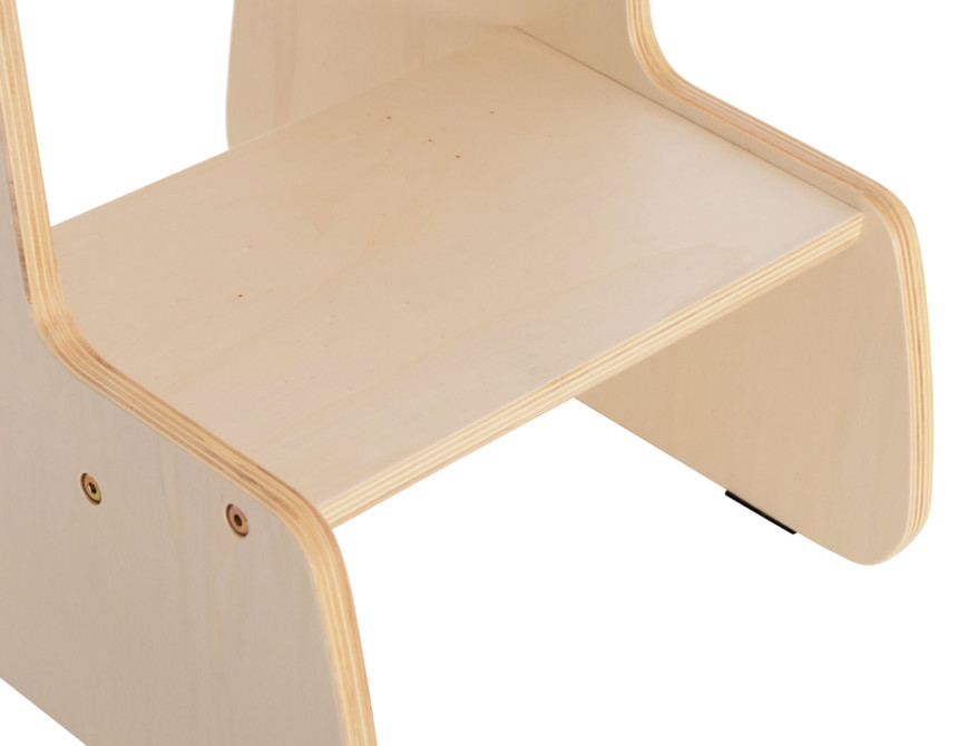 ΠΑΙΔΙΚΗ ΣΚΑΛΑ/ΣΚΑΜΠΟ RICKI HM18340.01 MDF & ΚΟΝΤΡΑΠΛΑΚΕ ΦΥΣΙΚΟ 33x43.5x40.5Υεκ