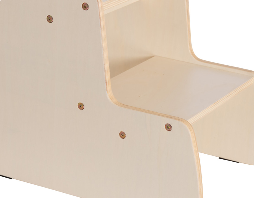 ΠΑΙΔΙΚΗ ΣΚΑΛΑ/ΣΚΑΜΠΟ RICKI HM18340.01 MDF & ΚΟΝΤΡΑΠΛΑΚΕ ΦΥΣΙΚΟ 33x43.5x40.5Υεκ
