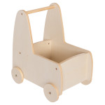 ΠΑΙΔΙΚΟ ΤΡΟΛΕΥ/ΚΑΡΟΤΣΑΚΙ RICKI HM18341.01 MDF & ΚΟΝΤΡΑΠΛΑΚΕ ΦΥΣΙΚΟ 33x45x50Υεκ