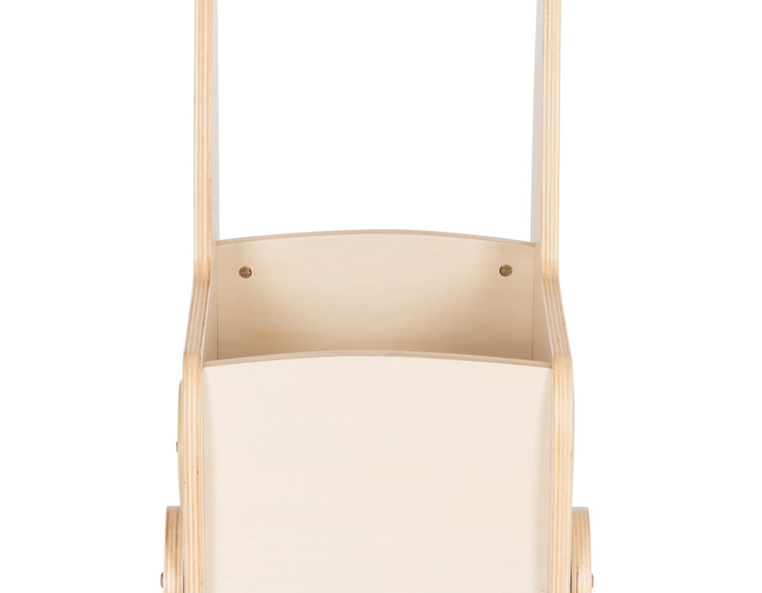 ΠΑΙΔΙΚΟ ΤΡΟΛΕΥ/ΚΑΡΟΤΣΑΚΙ RICKI HM18341.01 MDF & ΚΟΝΤΡΑΠΛΑΚΕ ΦΥΣΙΚΟ 33x45x50Υεκ
