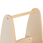 ΠΑΙΔΙΚΟ ΤΡΟΛΕΥ/ΚΑΡΟΤΣΑΚΙ RICKI HM18341.01 MDF & ΚΟΝΤΡΑΠΛΑΚΕ ΦΥΣΙΚΟ 33x45x50Υεκ