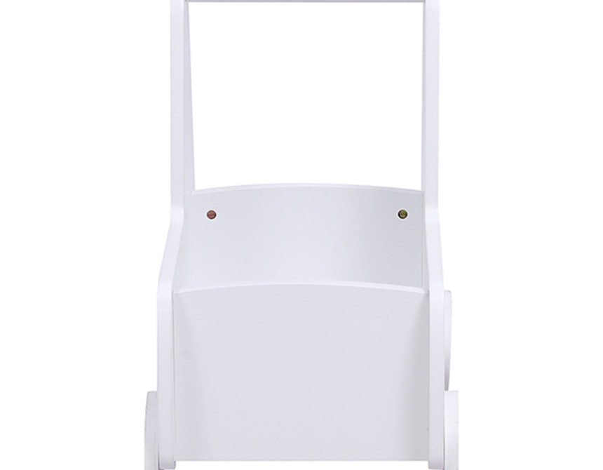 ΠΑΙΔΙΚΟ ΤΡΟΛΕΥ/ΚΑΡΟΤΣΑΚΙ RICKI HM18341.03 MDF & ΚΟΝΤΡΑΠΛΑΚΕ ΛΕΥΚΟ 33x45x50Υεκ