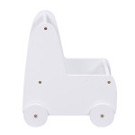 ΠΑΙΔΙΚΟ ΤΡΟΛΕΥ/ΚΑΡΟΤΣΑΚΙ RICKI HM18341.03 MDF & ΚΟΝΤΡΑΠΛΑΚΕ ΛΕΥΚΟ 33x45x50Υεκ